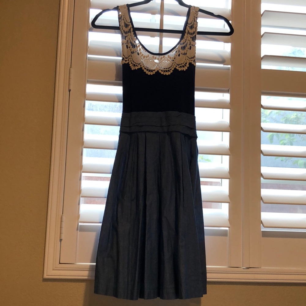 Navy Blue Dress